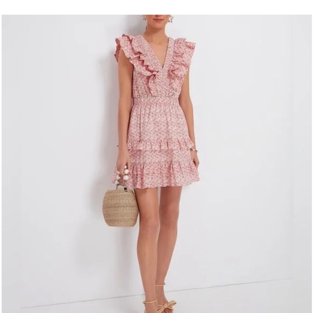 Hyacinth House April Floral Mini Dress